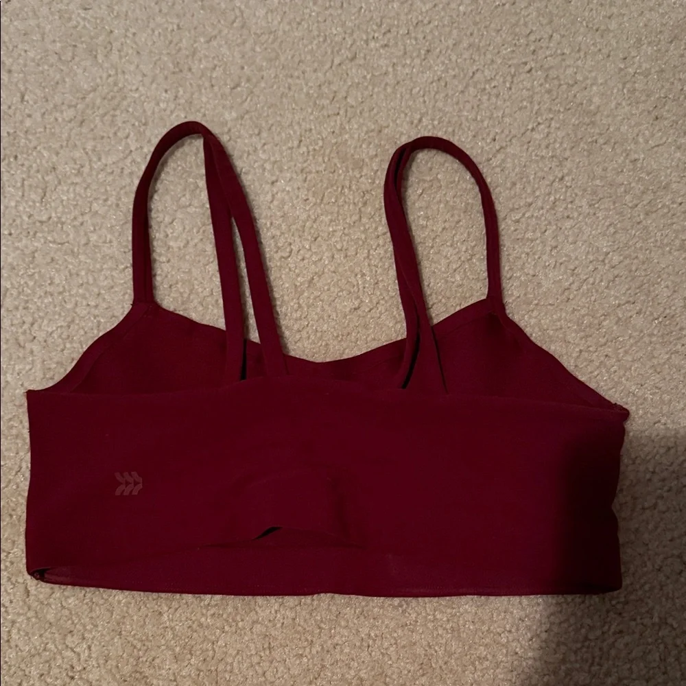 Target Burgundy Wireless Bralette - Picture 2 of 2